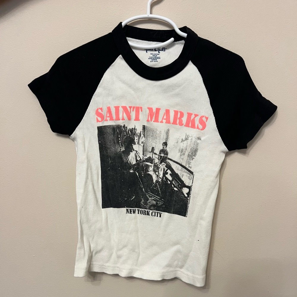 Brandy Melville Graphic Baby Tee